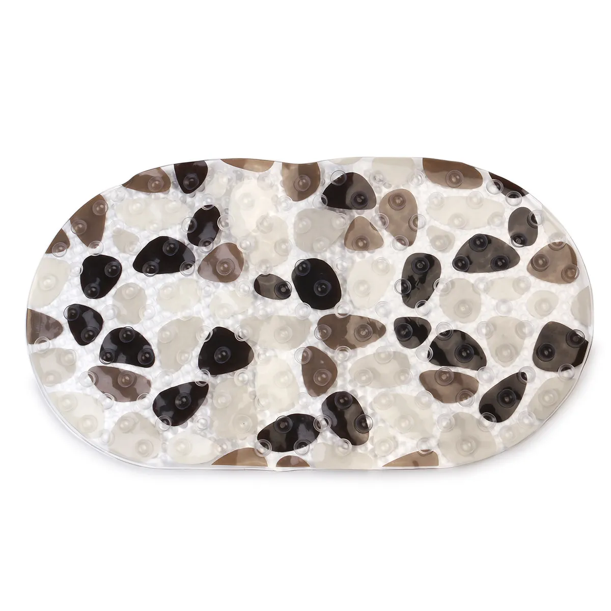 

Противоскользящий коврик из ПВХ для пола, коричневый, черный, белый, для ванной, кухни, прачечной, 69x39 см