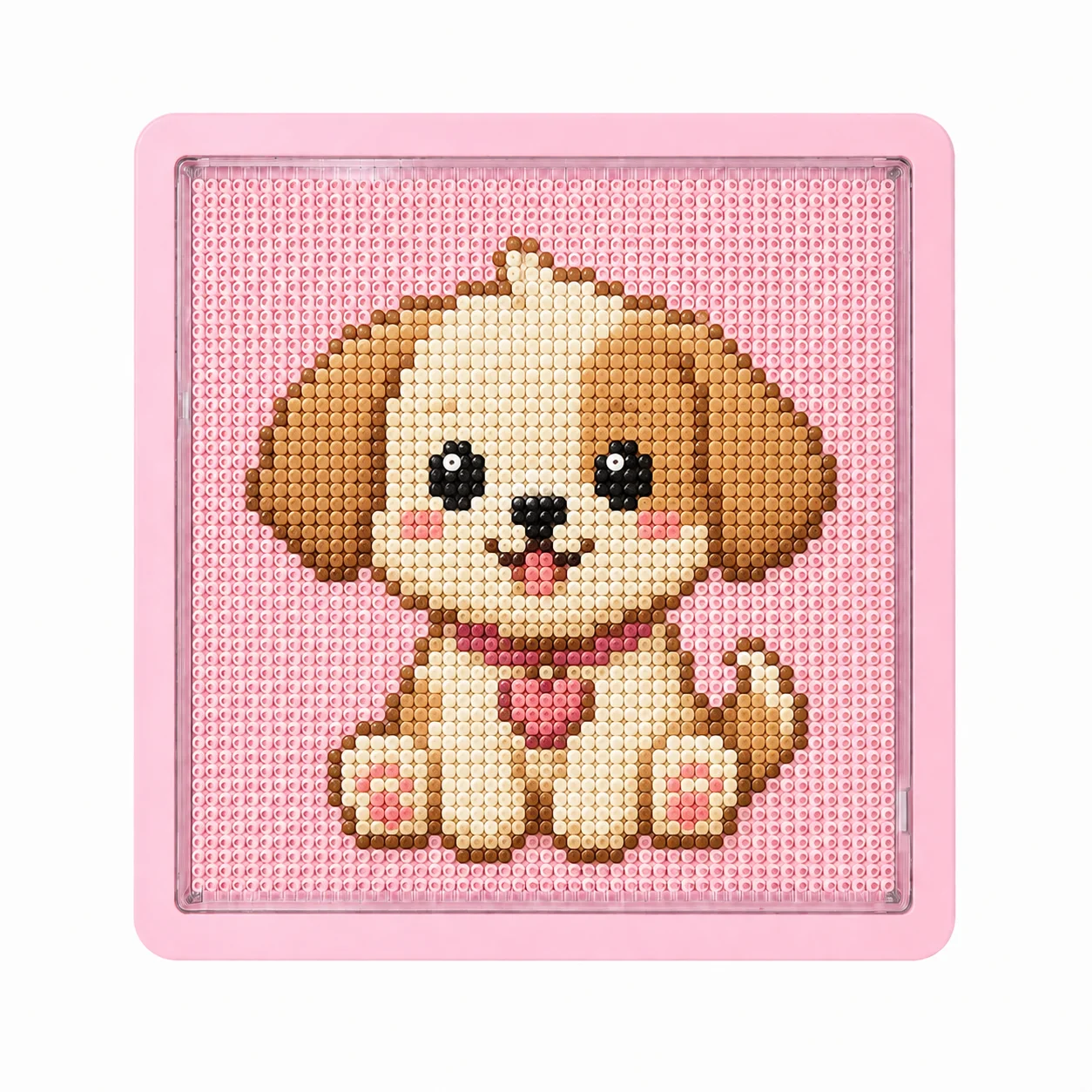 Smart LED Bead Art Board with App Patterns, USB Light Pegboard for Fuse Beads DIY Craft Starter Birthday Gift Set