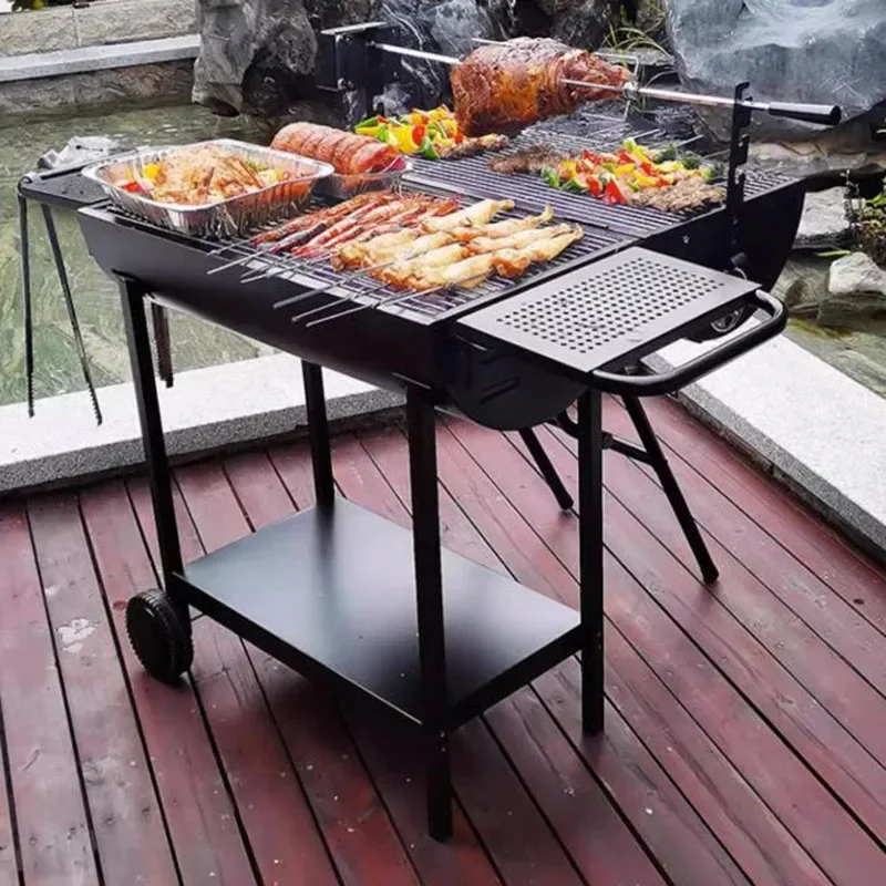 

Портативная посуда, грили для барбекю, уголь, кемпинг, туристический сад, грили для барбекю, кухня, большая посуда для барбекю Forno Elettrico LLBB