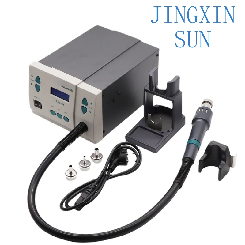 Hot Air Gun for Mobile Phone Repair High Frequency Digital Display Adjustable Temperature High Power Soldering Rework Station