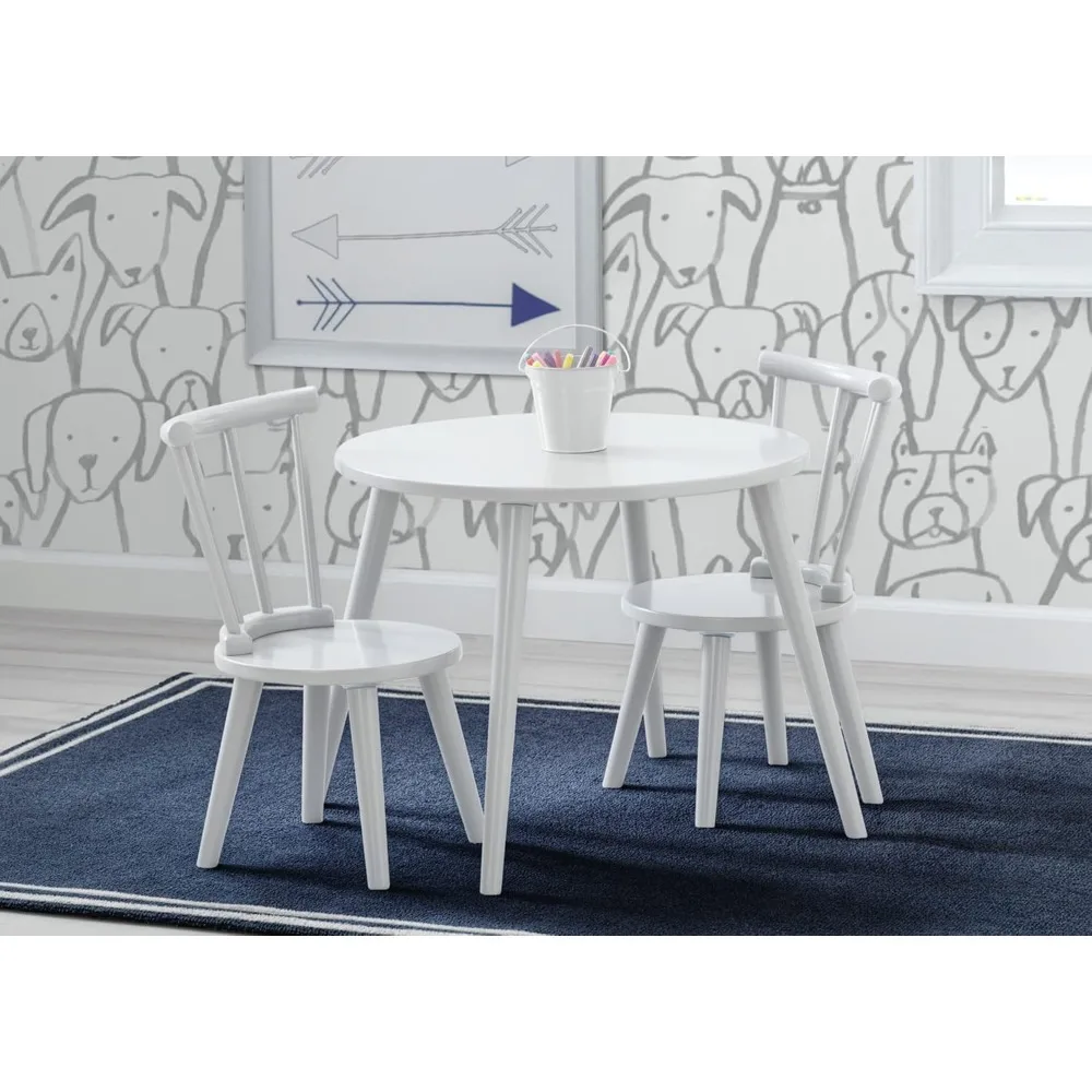 Ensemble table et chaises pour enfants, idéal pour les arts et l'artisanat, Greenguard Gold ignorez, Zones Estead