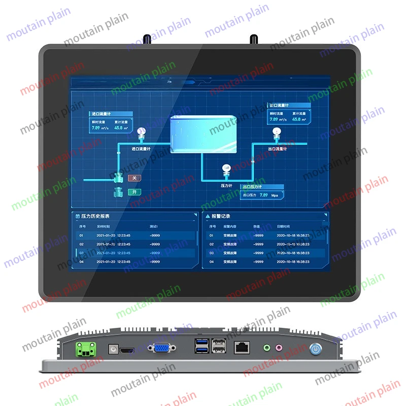 

Полностью закрытый встраиваемый промышленный компьютер-моноблок с сенсорным экраном и монитором на базе Android