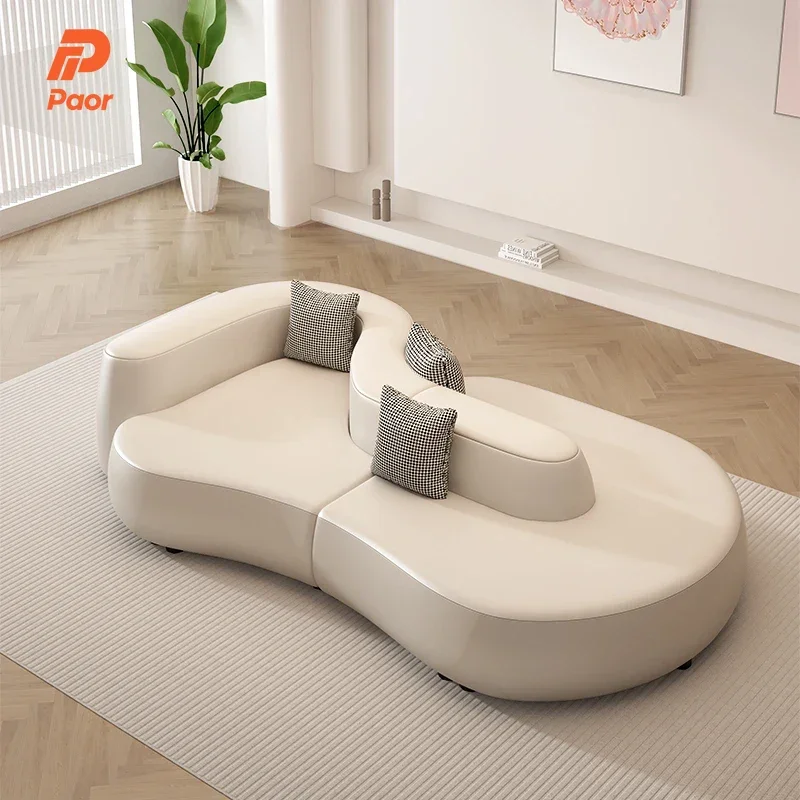 Postmodern White Living Room Sofas Classic European Modern Lounge Living Room Sofas Lazy Memory Lounge Muebles Unique Furniture
