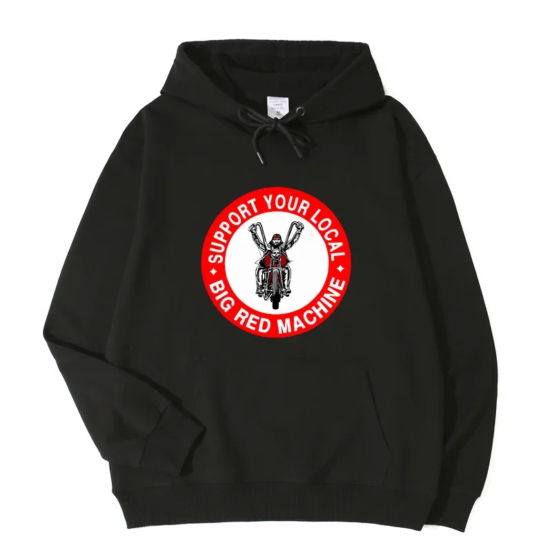 

Support Your Local 81 Big Red Machine Hoodie Unsex Long sleeved N03