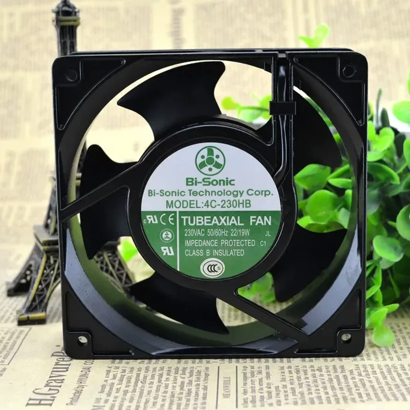 Original Bi-sonic 4C-230HB 12038 230V 19/22W UPS Cabinet Cooling Fan for UPS Systems