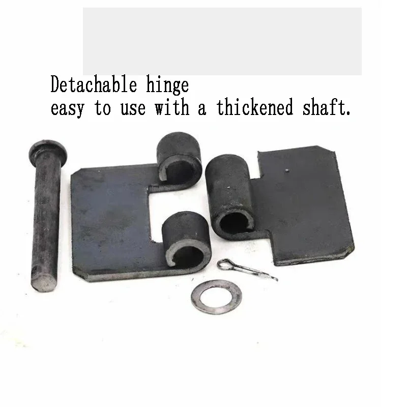 Thickened Hinge Heavy Duty Hinge Iron Door Hinge Welded Iron Carriage Automobile Detachable