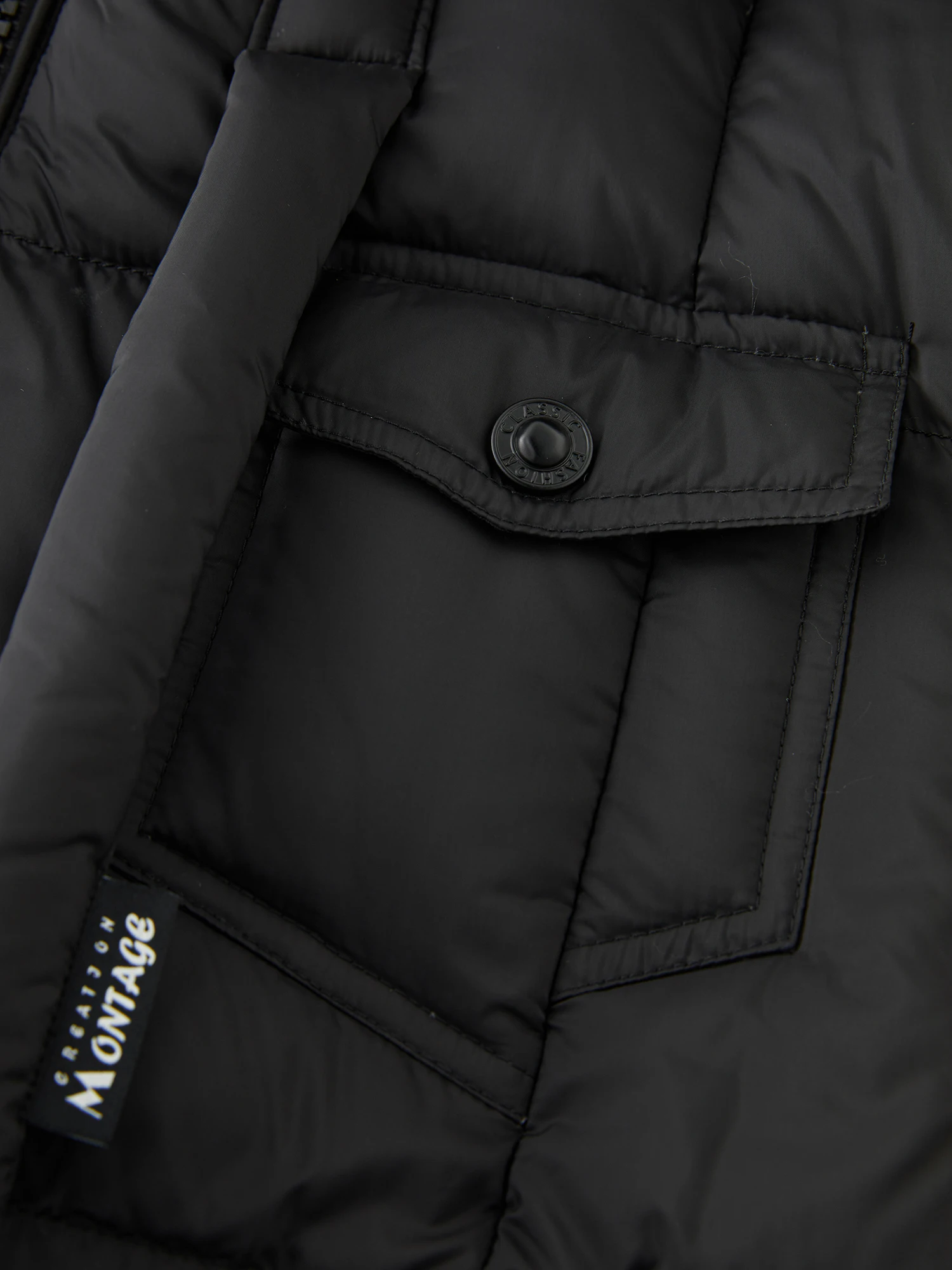 Fsle 190.7g quantidade de enchimento casaco para mulher 2025 inverno grosso quente meados de comprimento curto casaco de duas cores