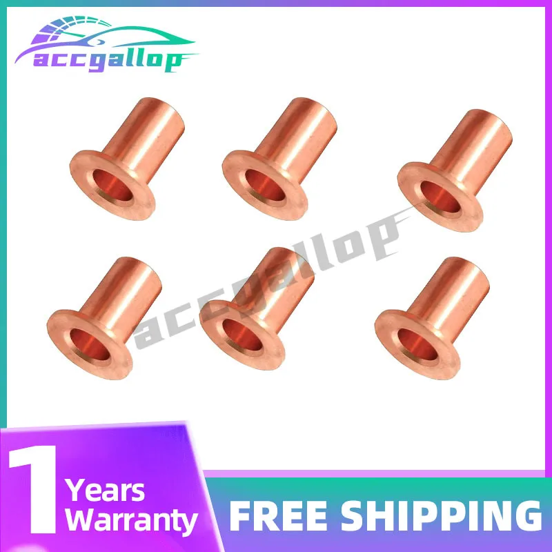 

5.9L 7MM to 9MM Fuel Injector Brass Sleeve Sealing Sleeve For Cummins 6BT 5.9 89-93 Dodge 3919358