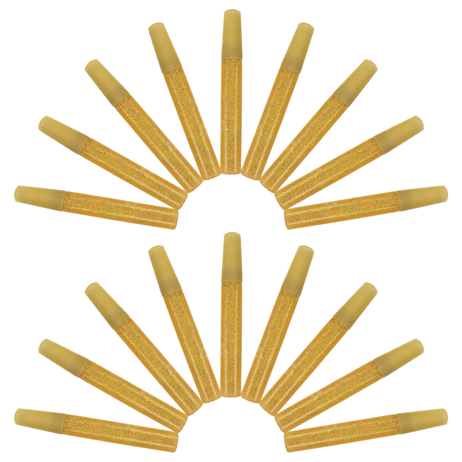 

50pcs Gold Powder Set Art Craft Projects Drawing Coloring Writing Outlining Clay Stick Craft For Glitter Pens For