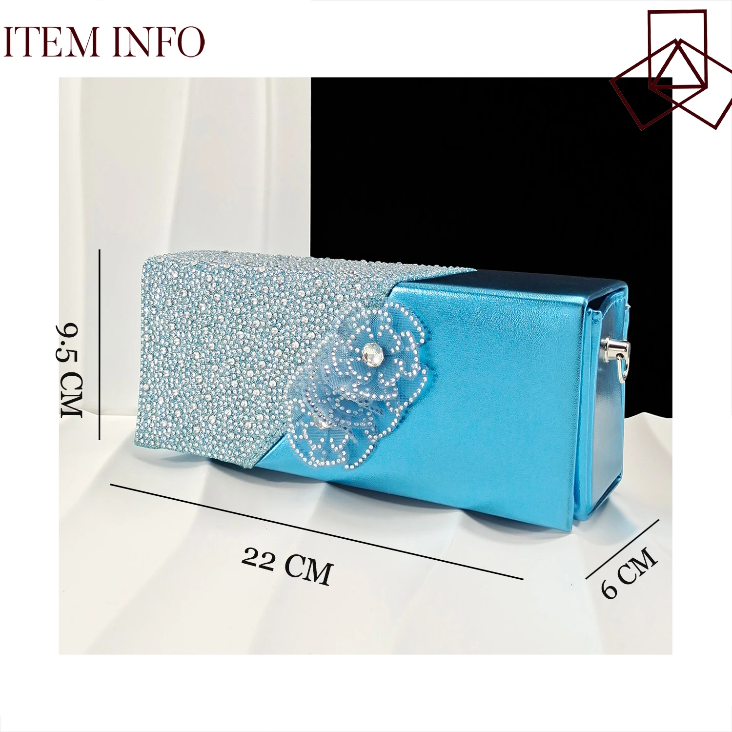 QueenaYan Pointed Toe Shoes for Nigerian Women with Diamond Bags Elegant Party Shoes or Commuting Shoes and Bag Sets