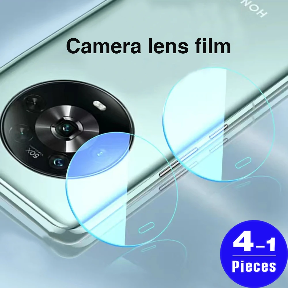 4Pcs For Honor Magic 5 Ultimate lite 4 3 play 5 5T Youth 4 4T pro plus Camera Lens X20 SE X10 MAX Camera screen protector film