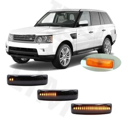 for Range Rover Sport LS Supercharger L320 2006 2007 2008 2009 2010 2011 2012 2013 Dynamic LED Side Marker Turn Light Signal