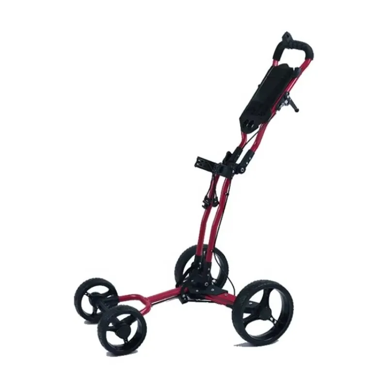 عربة جولف ذات 4 عجلات عربة قابلة للطي