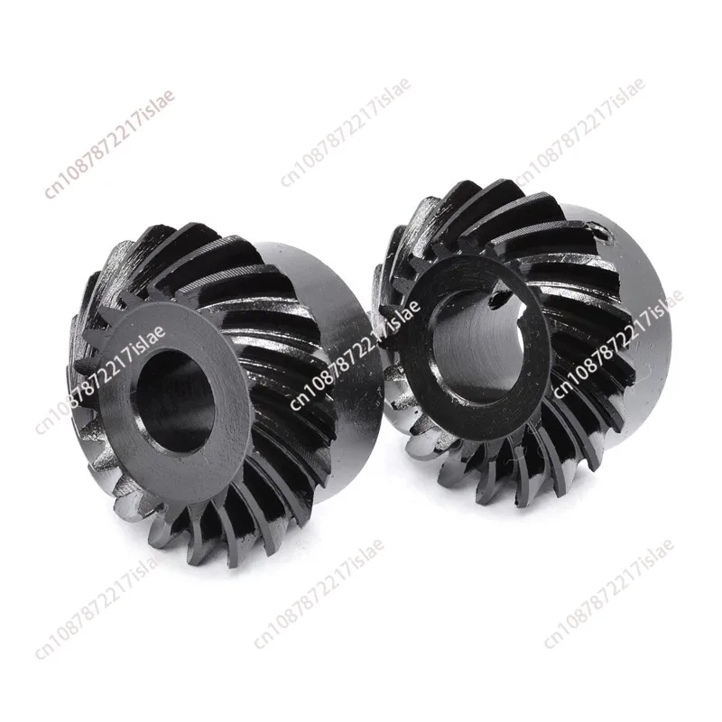 1:1 Spiral Bevel Gear S45C Equal Diameter Arc Tooth 90 Degree Bevel Gear Module 1