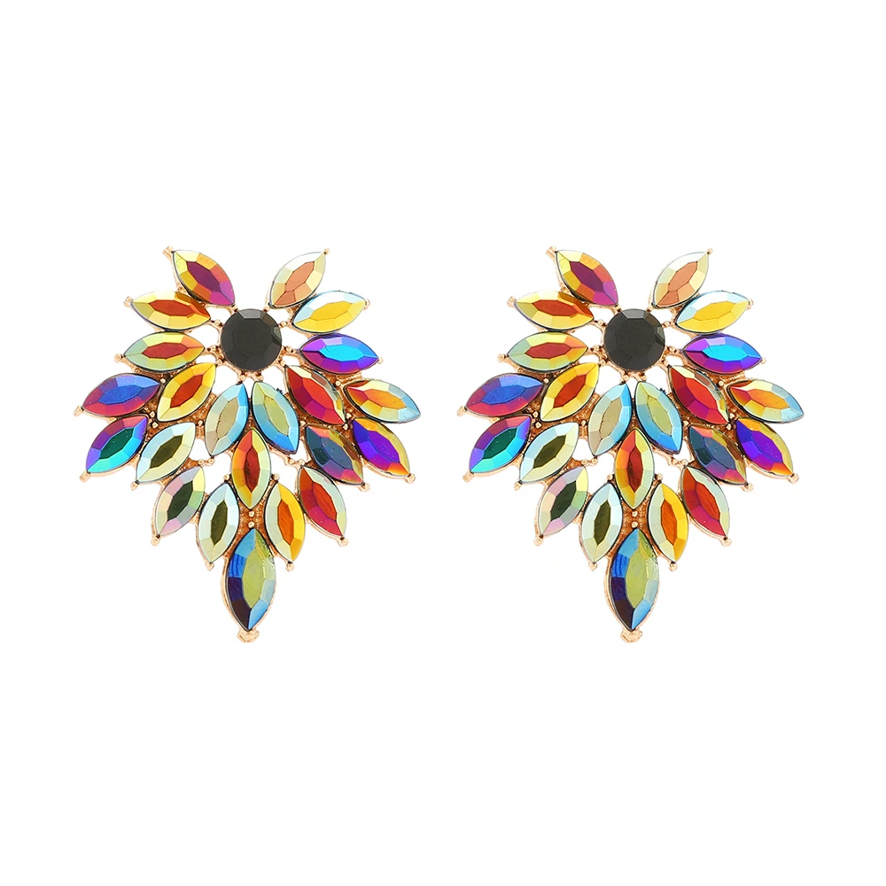 Irregular Temperament Design Earrings For Women High Quality Luxury Engagement Bride Party Accessories Girl Gifts Accessories