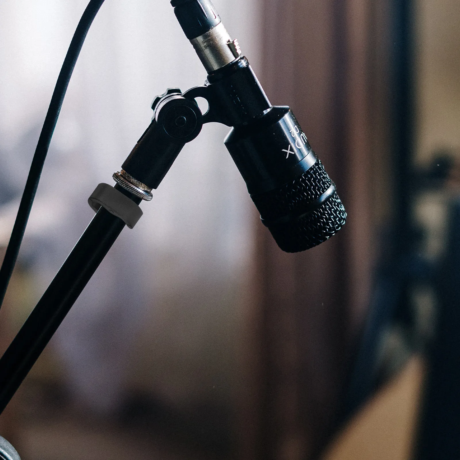 10Pcs Plastic Mic Cable Holder Clamps Simple Design Fine Workmanship Easy Install Microphone Cable Management for Light Keyboard