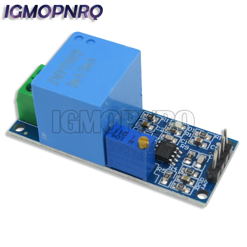 ZMPT101 2mA Active Single Phase Voltage Transformer Module AC Output Voltage Sensor Mutual Inductance Amplifier for Arduino