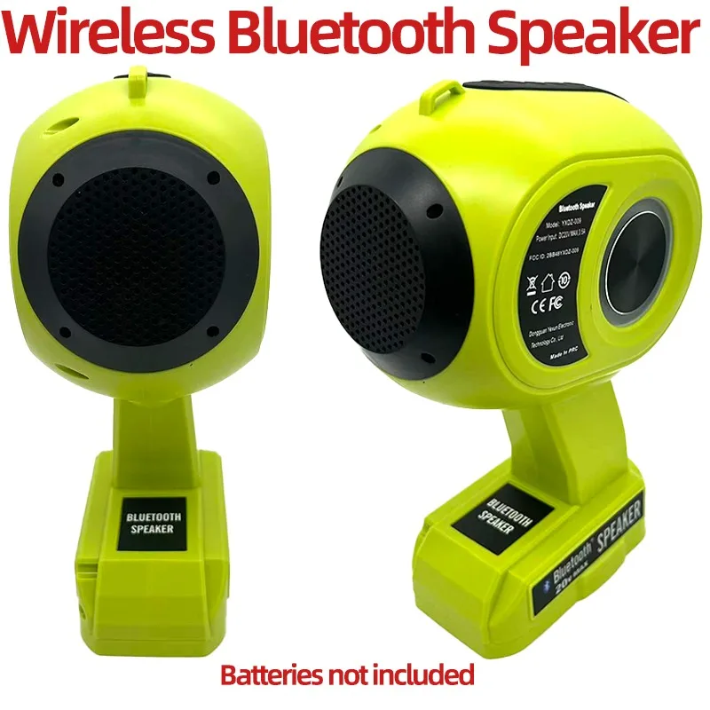 Compatible with For MT/ Mil/RB 18V/20V Batteries BT5.3 Portable Wireless Bluetooth Speaker Uses Bluetooth Technology for Party