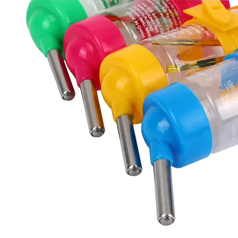 Small Animal Plastic Drinking Fountain for Hamsters Degus Rabbits Eco Friendly Indoor Pet Water Dispenser