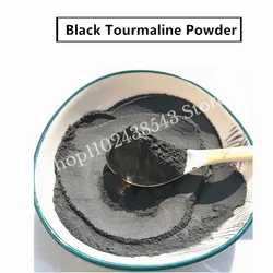 High Fineness Black Tourmaline Powder Black Fine Negative Ion Tourmaline Powder  2500-10000 mesh