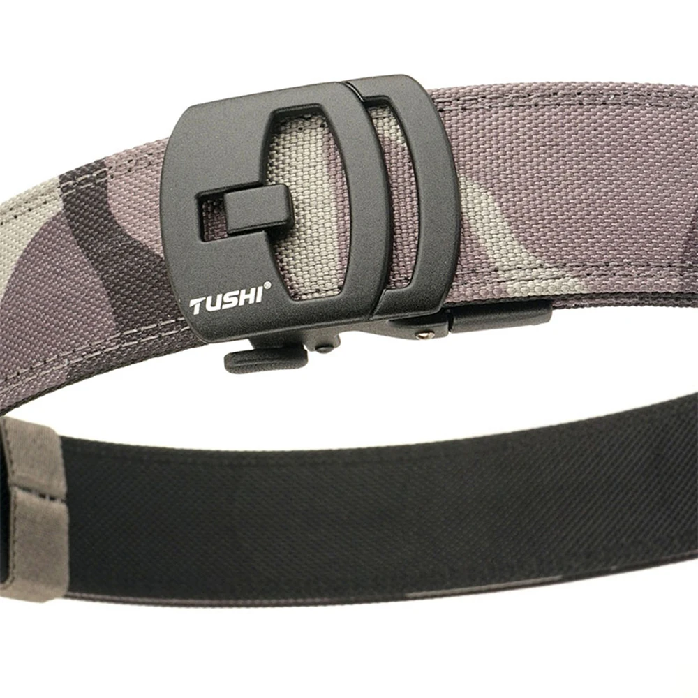 Tushi neuer militärischer neuer Gürtel für Männer robuste Nylon Metall automatische Schnalle Polizei Waffen gürtel taktische Outdoor-Gürtel ipsc Zubehör – Detail 19