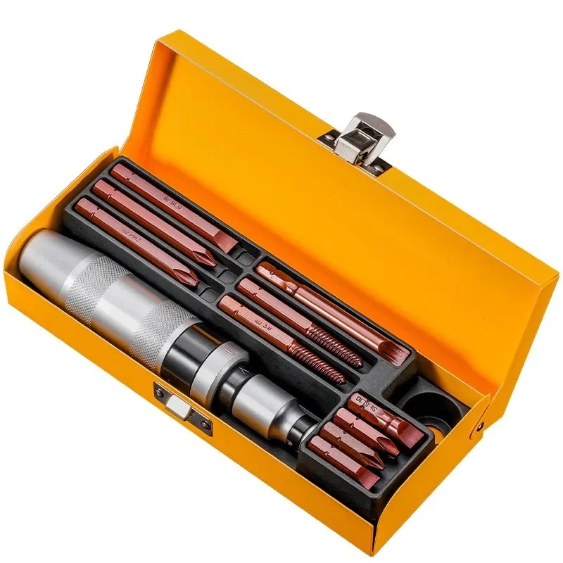 Industrial-Grade High-Strength Manual Impact Driver Bit Set Multi-Purpose Tool Kit for Home Improvement