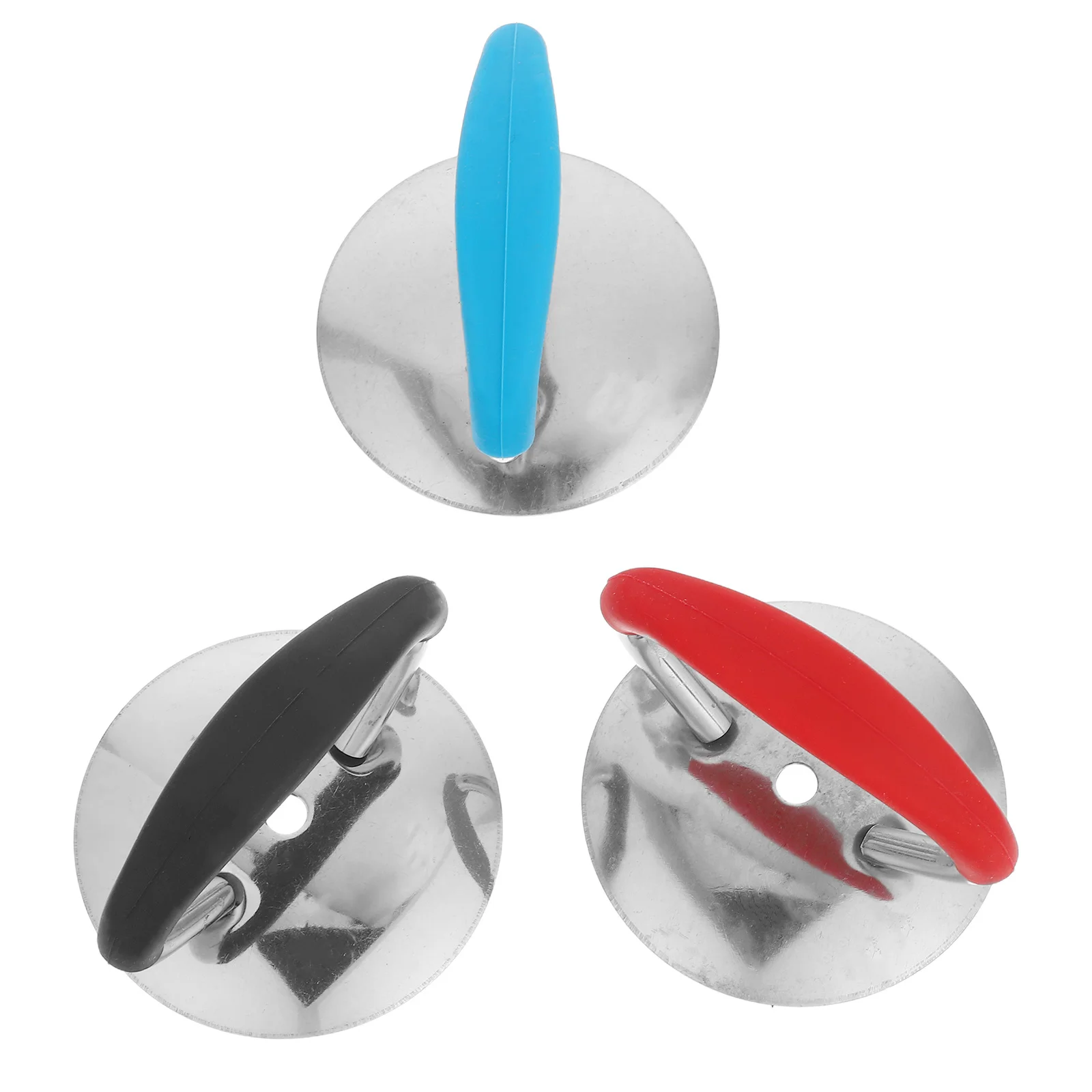 

3Pcs Heat Resistant Stainless Steel Pot Lid Handle Universal Replacement for Cookware Kitchens Cooking Supplies