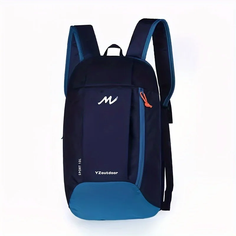 Men's Sports Bag, Women's Backpack, Zipper Closure, Student Leisure Travel Bags, Waterproof Large Capacity Portable Backpacks