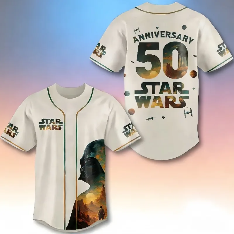 camiseta-do-50º-aniversario-de-star-wars-adequada-para-uso-casual-diario-encontros-de-fas-e-eventos-tematicos-roupas-infantis-de-secagem-rapida