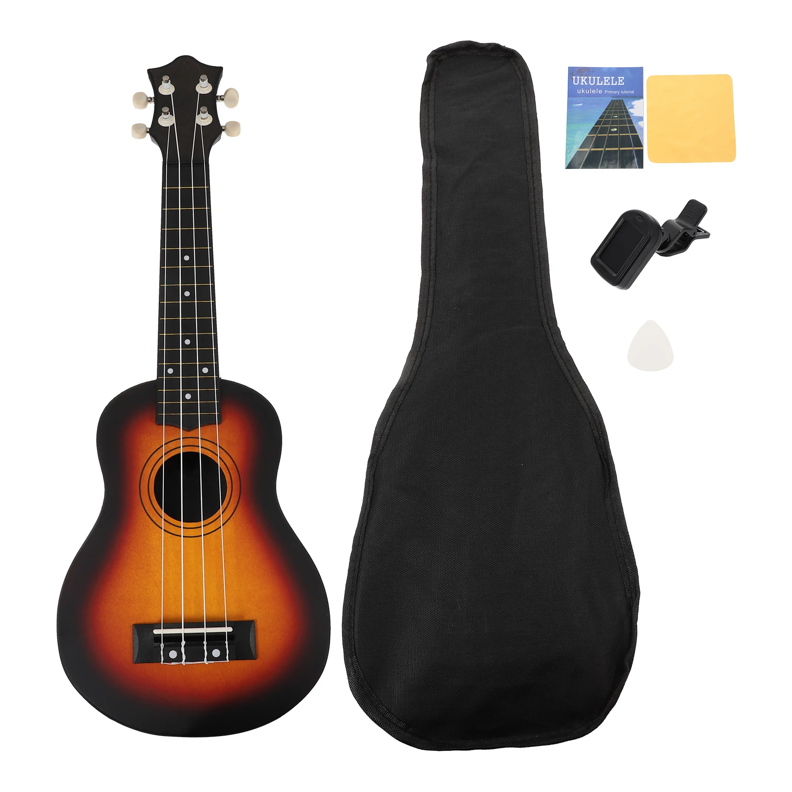 

Ukulele 21Inches Kids Beginners Musical Instrument Aldult Toddler Abs Basswood Plywood Nylon Strings Coordination Practice Safe