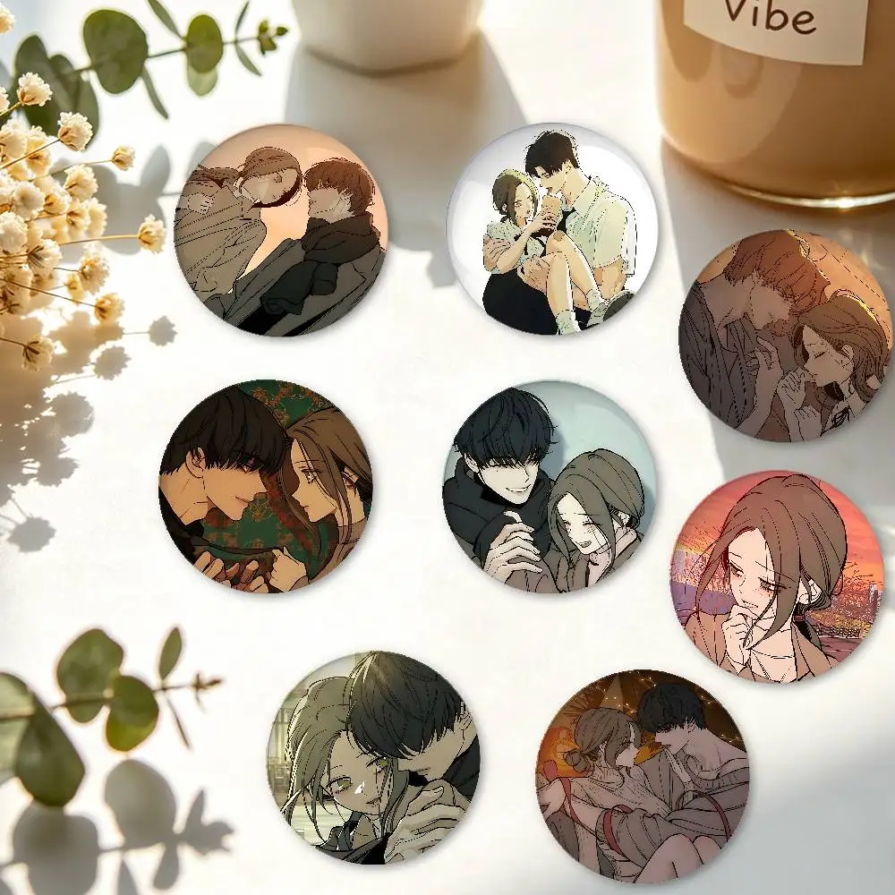 T-Tear For The W-Withered Flower Minimalist Exquisite Tinplate Brooches: Sleek Badge Lapel Pins For Bag Accessories Practical