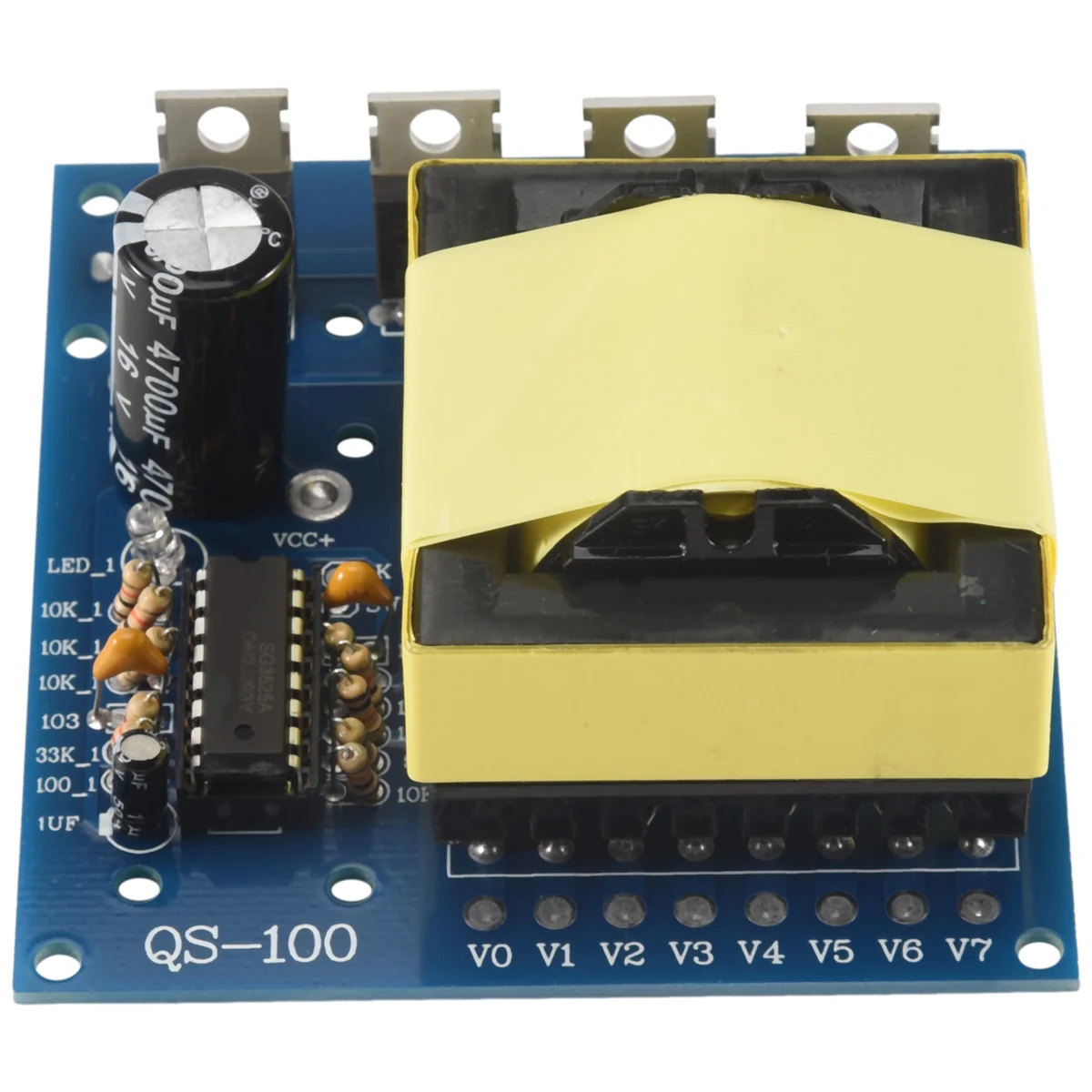 A49T DC 12V TO AC 220V 380V 500W Inverter Boost Board Transformer Power Car Converter Module