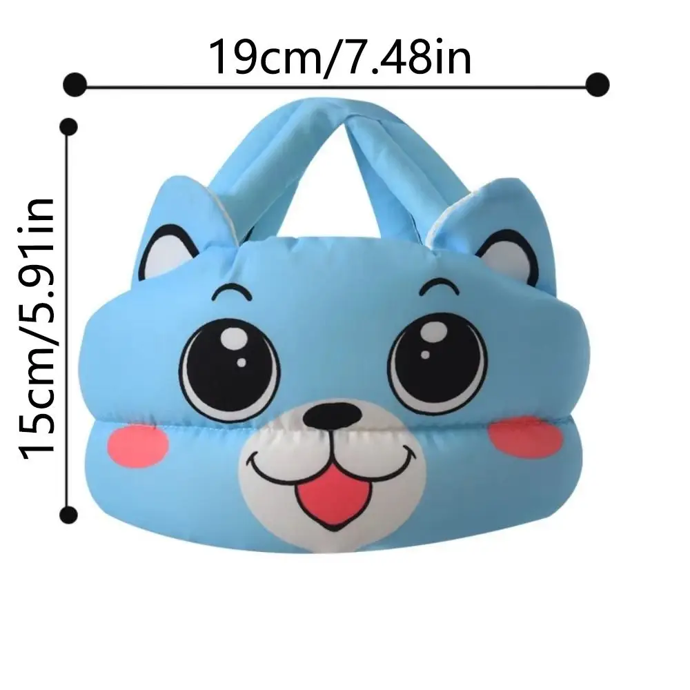 قابل للتعديل طفل رئيس حامي واقية القطن الطفل المضادة للسقوط وسادة امتصاص الصدمات تنفس لطيف الوفير بونيه الأطفال #6