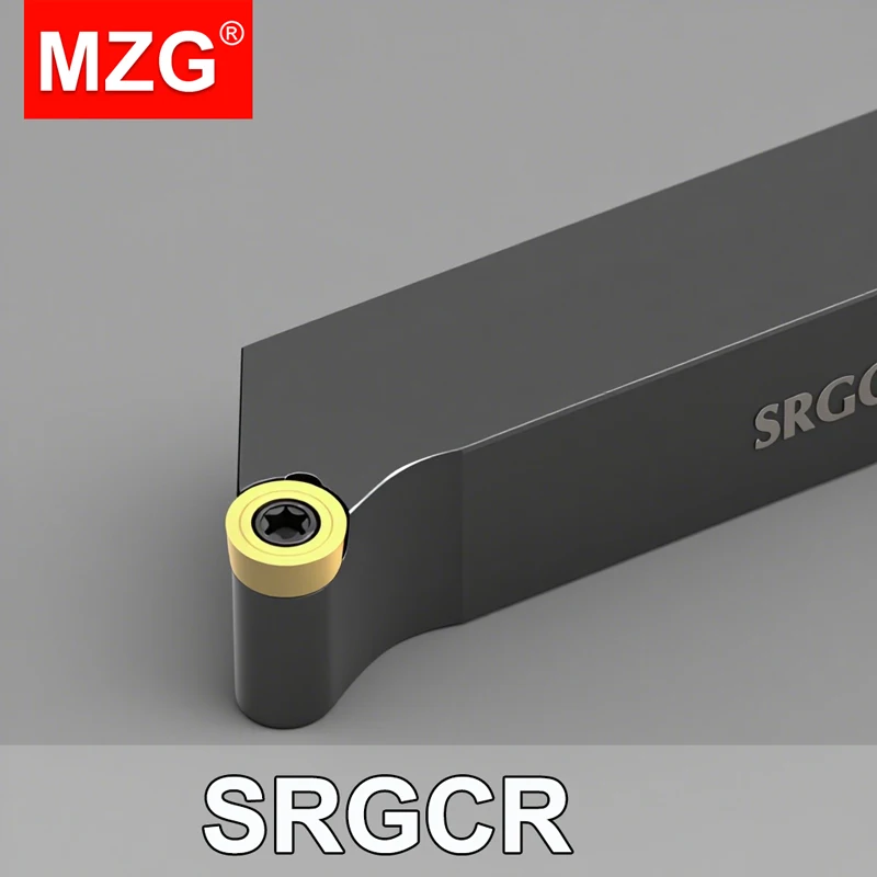 

MZG SRGCR1616 SRGCR2020 SRGCR2525 SRGCR2525M12 External Turning Tools RCGT Inserts SRGCR SRGCL Cutter Tool Holder