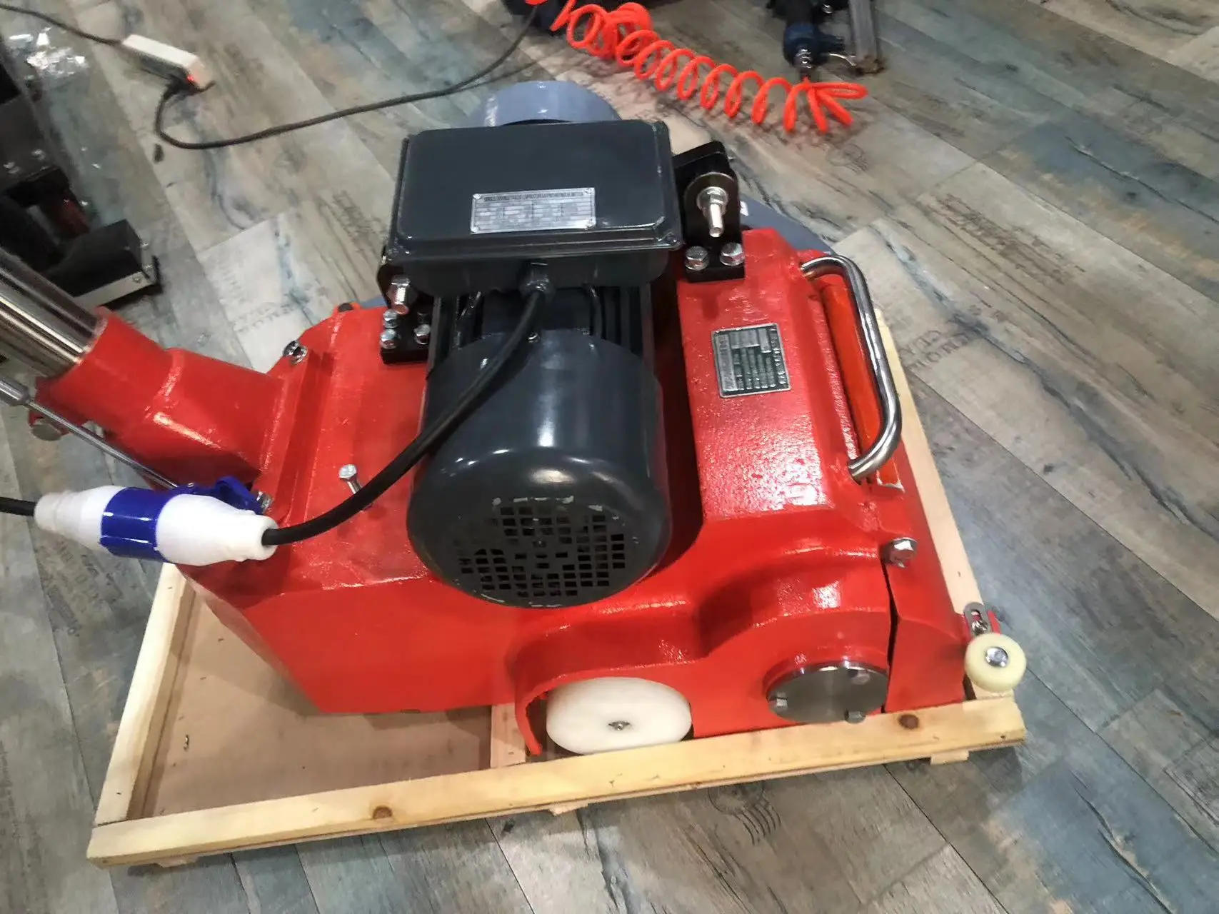 Best Selling Industrial Commercial 300mm Great Power Hardwood Wood Floor Drum Sander Grinding Machine Floor Grinder