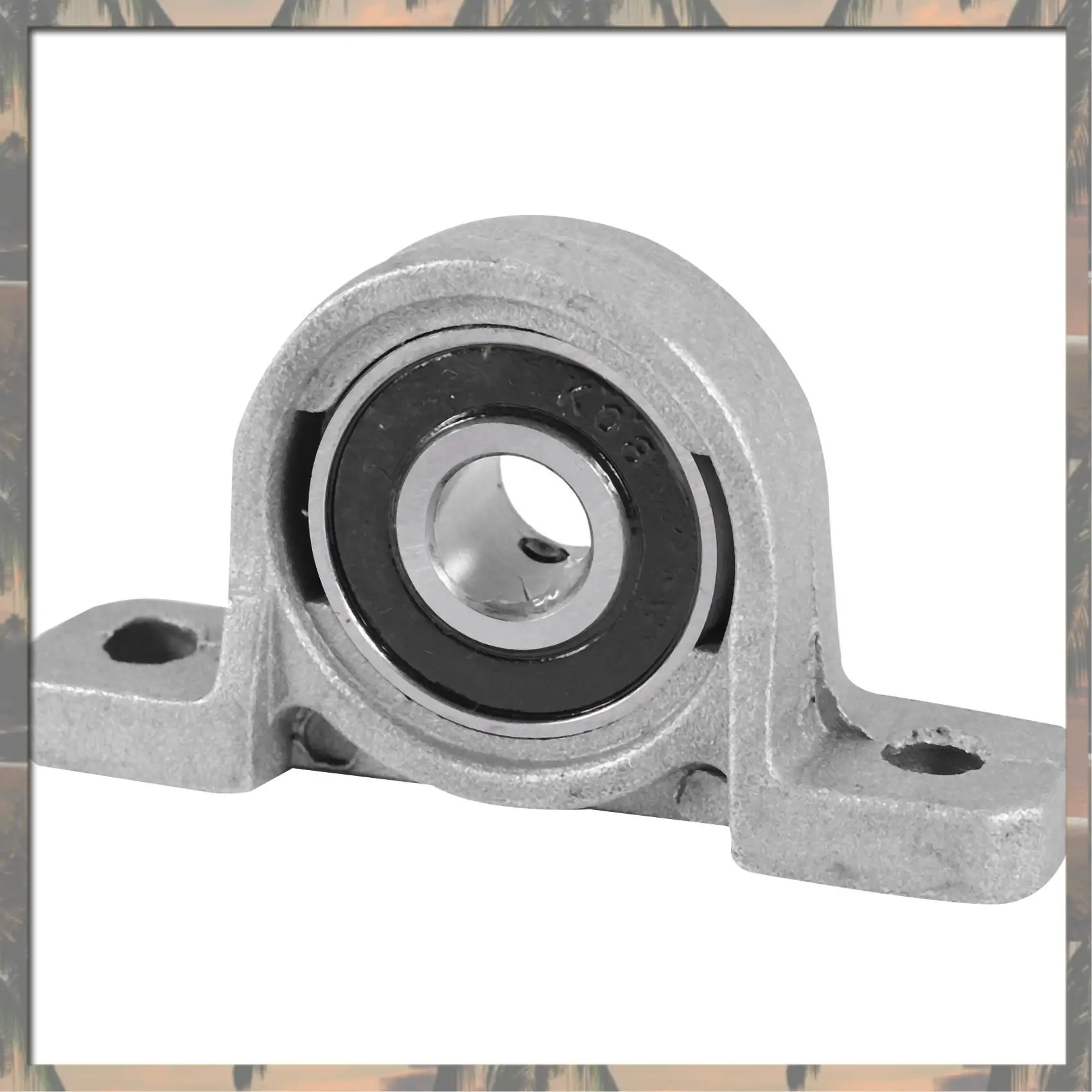 

A70U New 4Pcs KP08 Pillow Block Mounted Ball Bearing (Diameter 8Mm Bore) Zinc Alloy Pillow Block Bearing