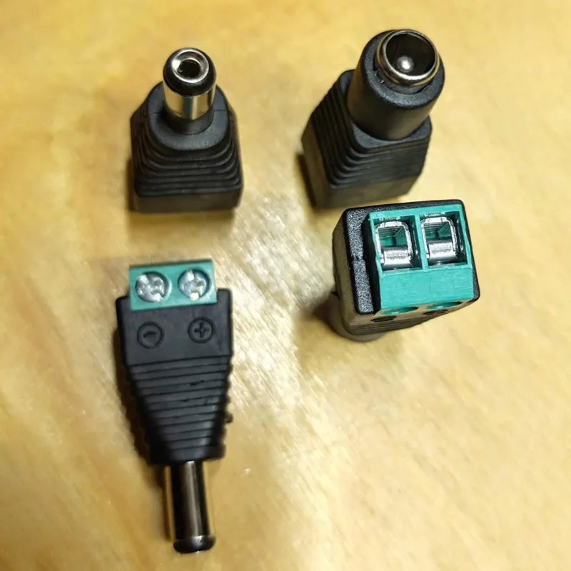 50-個-dc-12v-オスメスコネクタ-21-55mm-電源プラグアダプタージャックソケットコネクタ-cctv-カメラ用