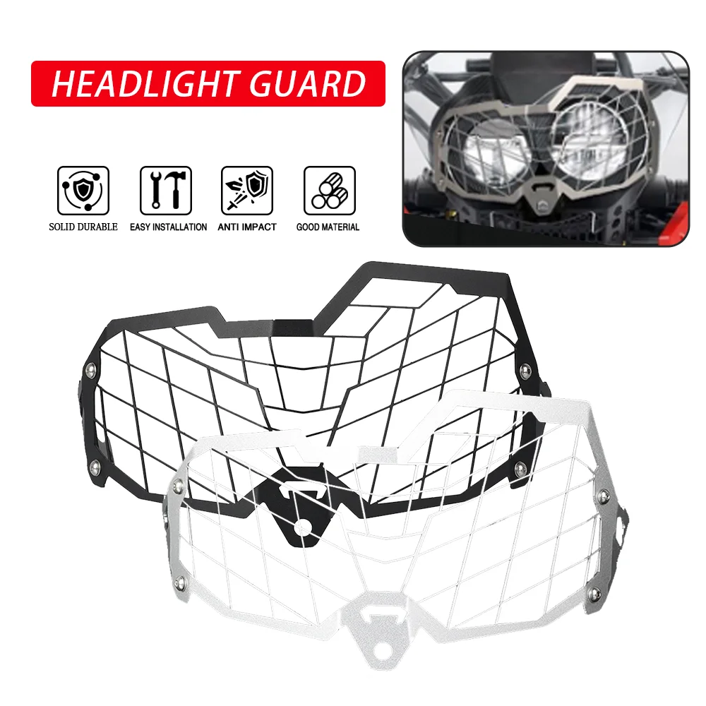 

Headlight Guard Kit Headlamp Protection Grille Cover For Honda CRF250L Rally / CRF300L Rally 2017-2019 2020 2021 2022 2023 2024