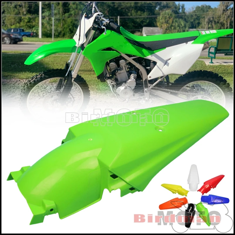 Motocross Rear Fender Off Road Tail Mudguards Protector Universal for Kawasaki Honda CRF XR CR XC KLX KX KXF 125 250 450 500