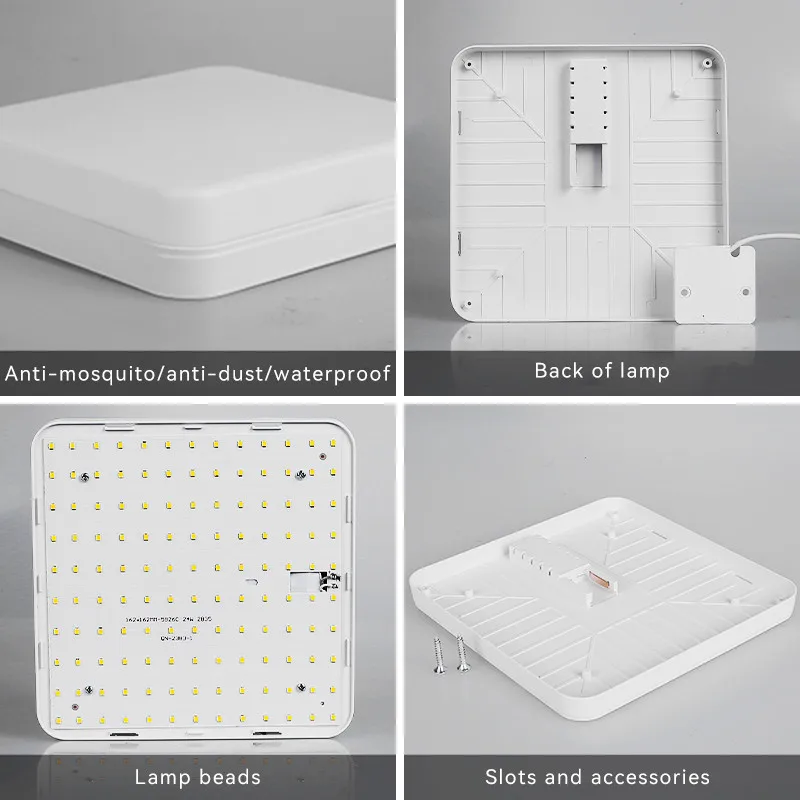 Moderne LED-Decken leuchte 110V 220V Decken leuchte Glanz für Wohnzimmer Schlafzimmer Leuchte quadratische LED-Decken leuchten,led deckenleuchte