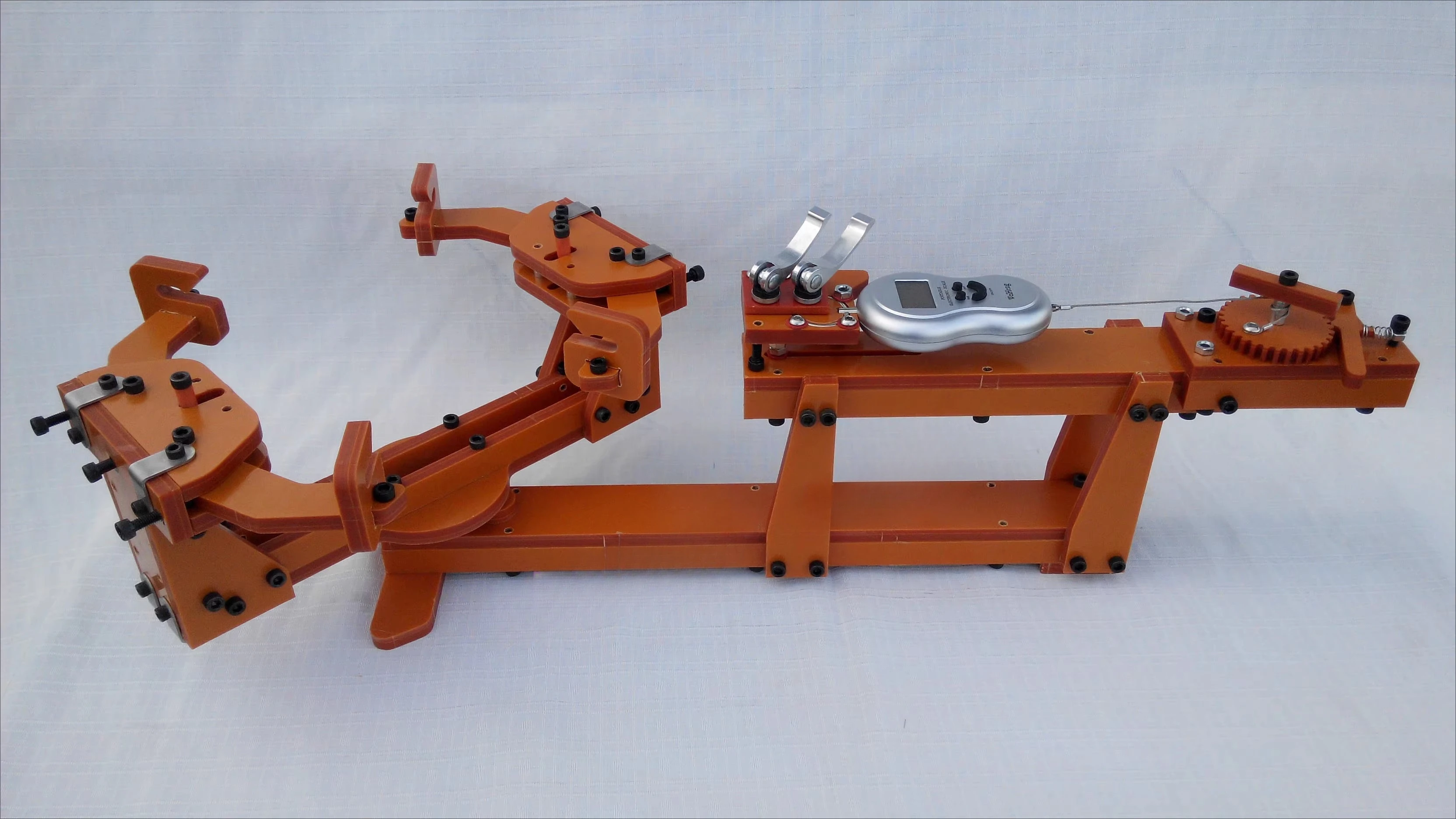 HT Series Manual Badminton Stringing Machine for DIY Racquet Restring with Precise Tension Adjustment