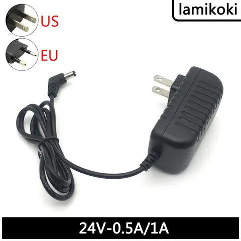 24V 500ma DC 전원 어댑터 아로마 디퓨저 정수기 테이블 램프 24V 1A 램프 스위칭 전원 공급 장치 0.5A