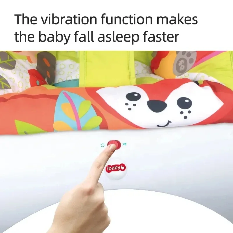 KSF Early Electric Toys vendita calda sedia a dondolo per bambini giocattolo elettrico per neonato Rocker per dormire con giocattoli per bambini appesi regali