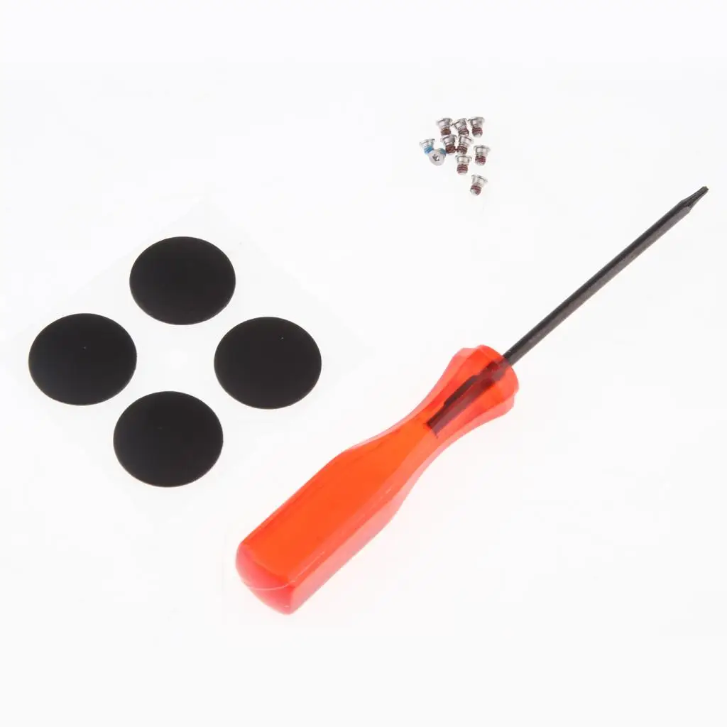 Laptop Repair Screw Set with Rubber Feet and Precision Screwdriver Kit for Macbook Pro A1398 A1425 Models