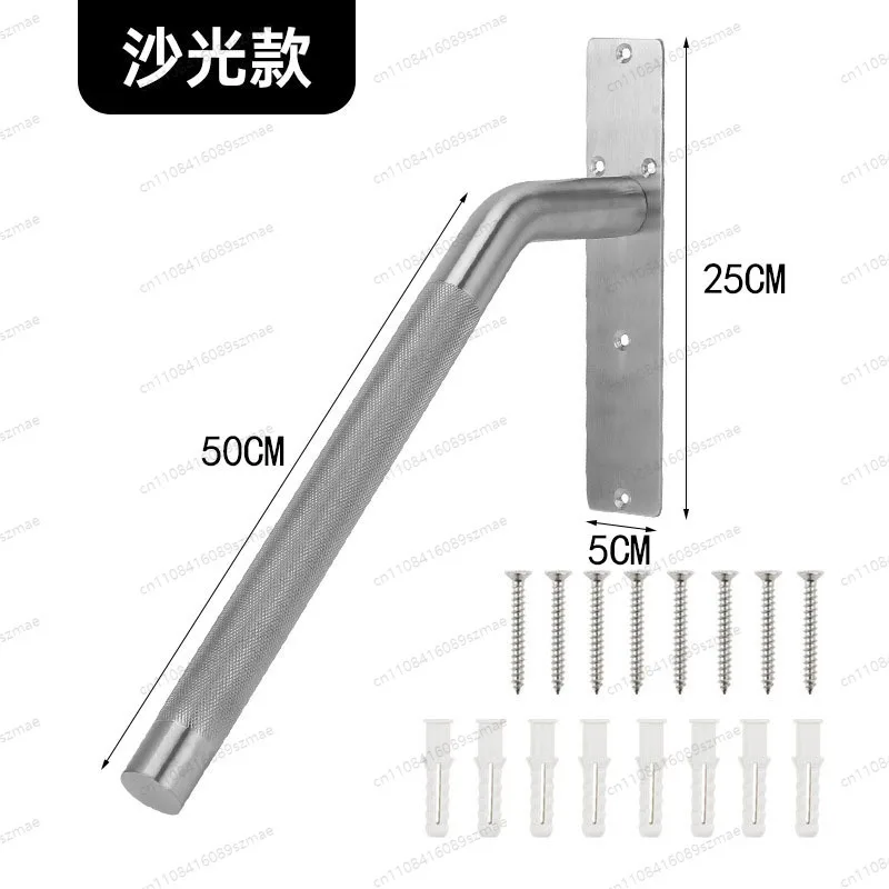 家庭用壁掛け式折りたたみバスルームグラブバー、障害物のないトイレ立ち上がり補助手すり、高齢者向け