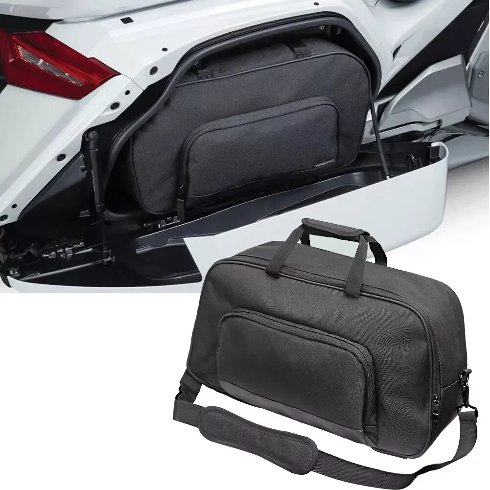 Black Motorcycle Saddlebag Saddle Luggage Liners Trunk Liner Bag For Honda Goldwing GL1800 2018-2021