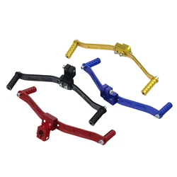 Universal Motorcycle Dual Way Gear Shift Lever Footrest Pedal Shifter 21cm For Motorbike Scooter Refitting Parts Modification