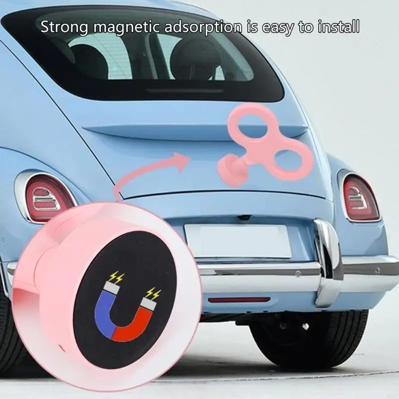 Car Wind Up Key Electric Rotary USB Charging for Car and Motorbike Decoration