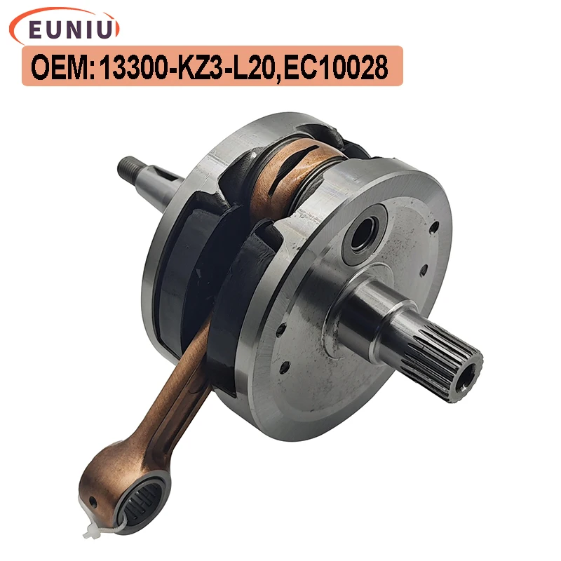 Performance Crankshaft Assembly For HD CR250R 2002-2007 13300-KZ3-L20 Motor Engine Parts Connecting Rod Shaft Bearing