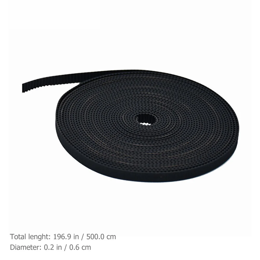 

Timing Belt Recorder Rubber Belts Drive Component Cassette Printer Synchronous Replacement